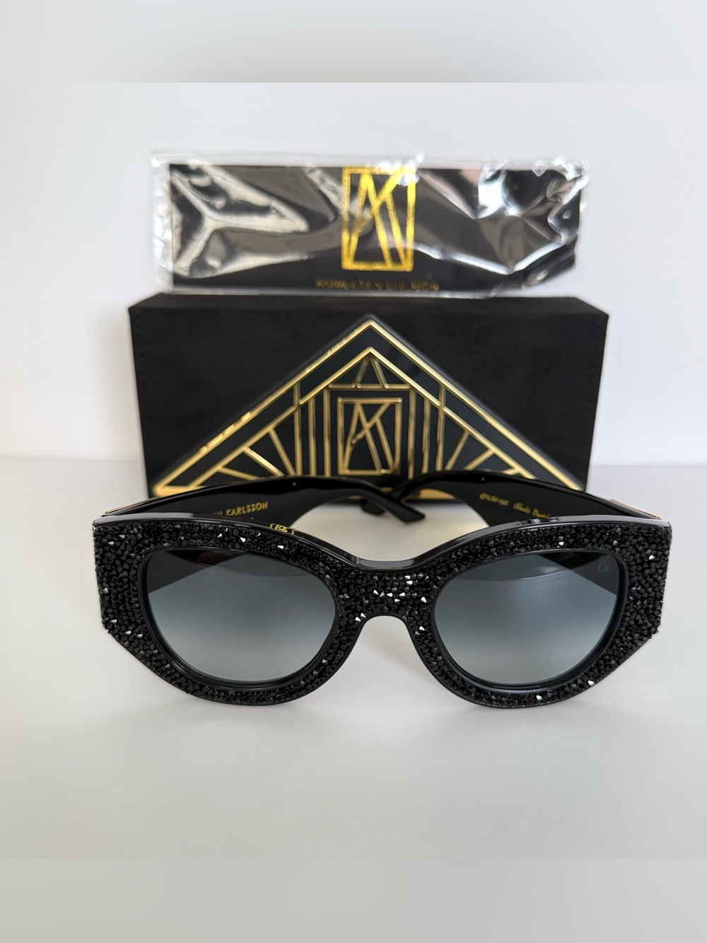 NEW!!! Anna-Karin Karlsson women sunglasses crystals Retail 1500$ Authentic